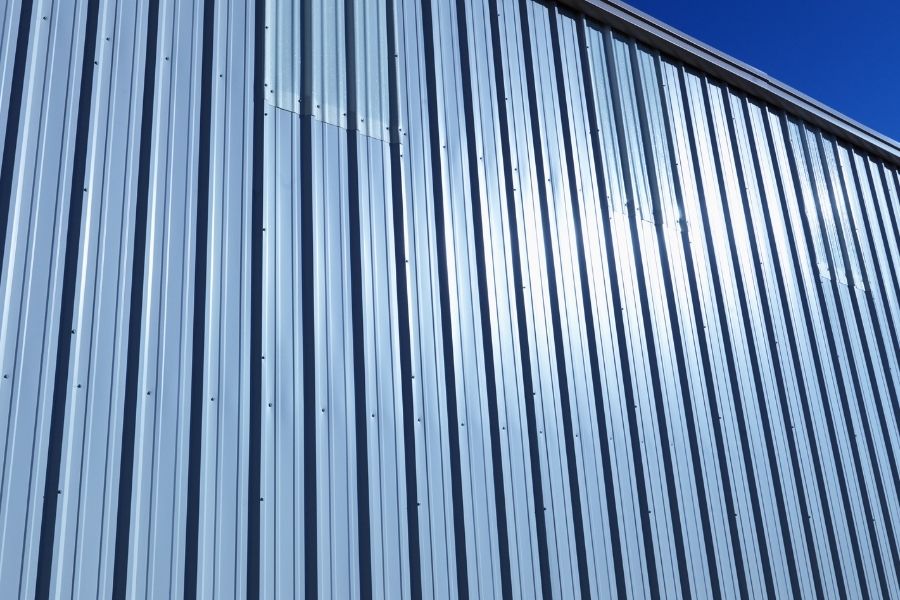 Metal Side of Building