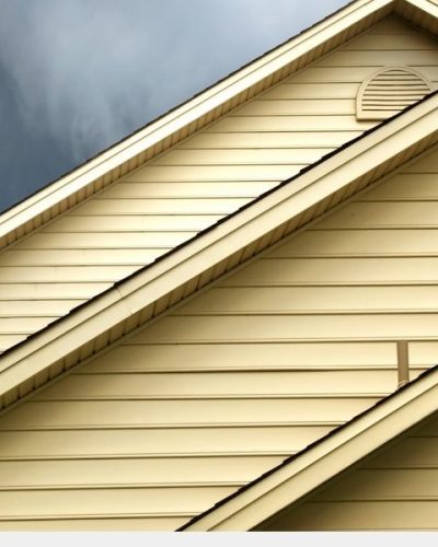 house siding under storm